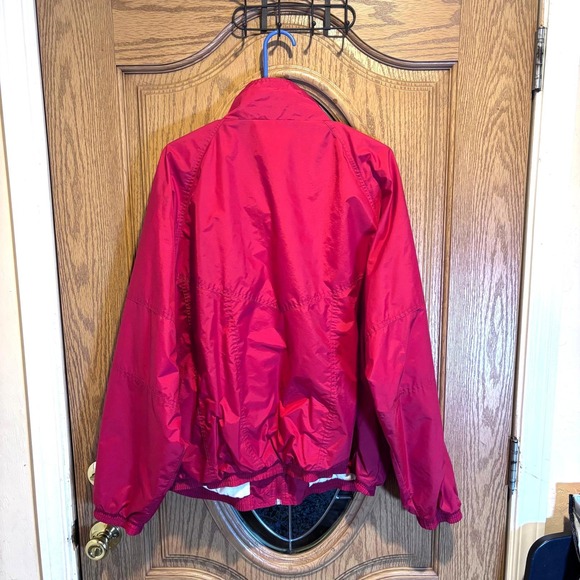 Holloway Men's Red Lightweight‎ Lined Jacket Windbreaker Activewear - Picture 2 of 10